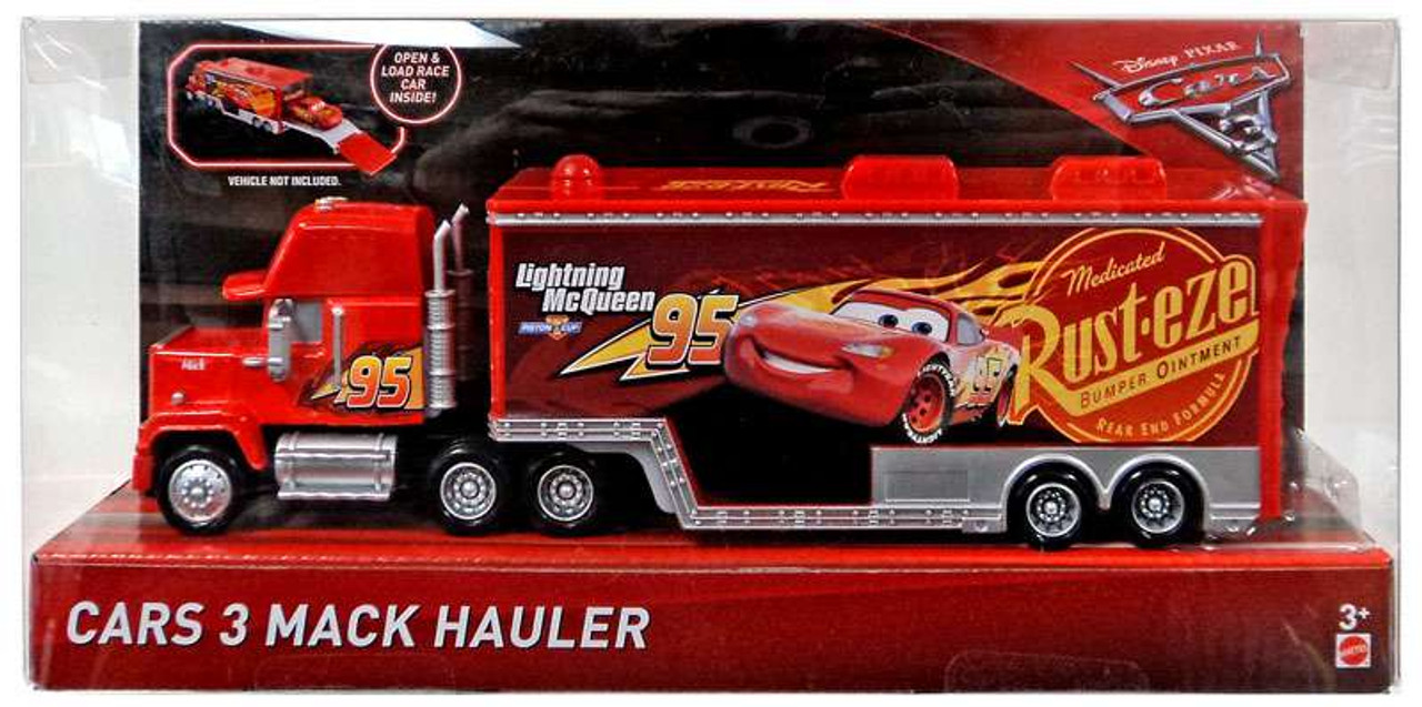 disney pixar cars cars 3 cars 3 mack hauler diecast car mattel toys