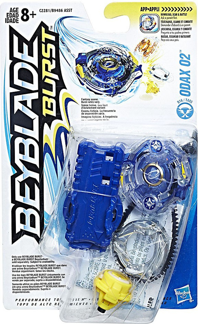 beyblade burst odax o2 starter pack hasbro toys toywiz