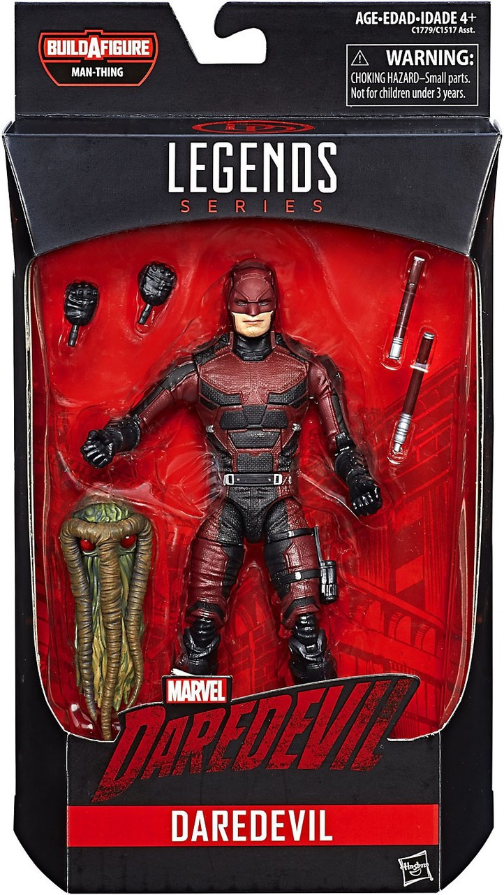 Marvel Knights Marvel Legends Man-Thing Series Daredevil 6 Action ...