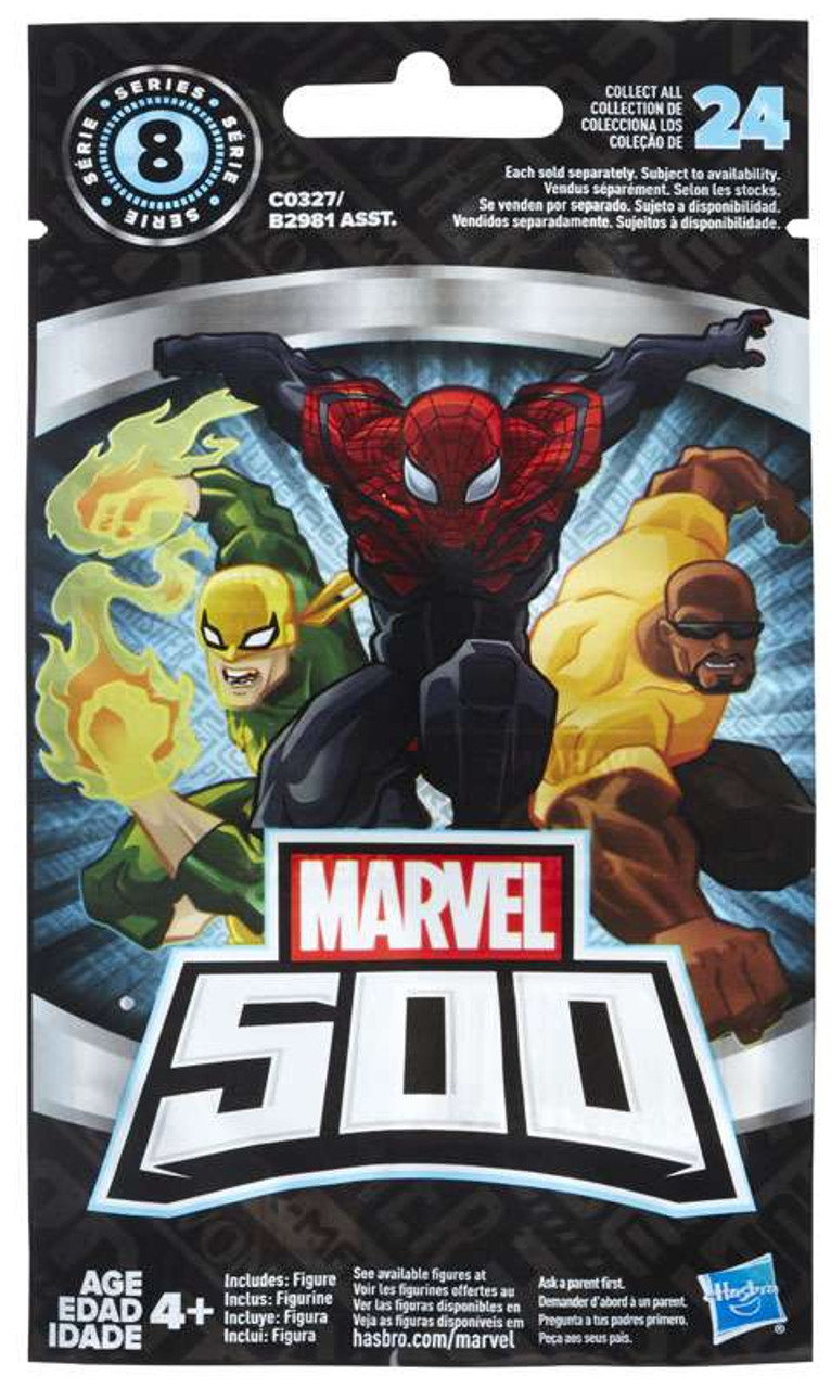 Marvel 500 Micro Series 8 Mystery Box 24 Packs Hasbro Toys