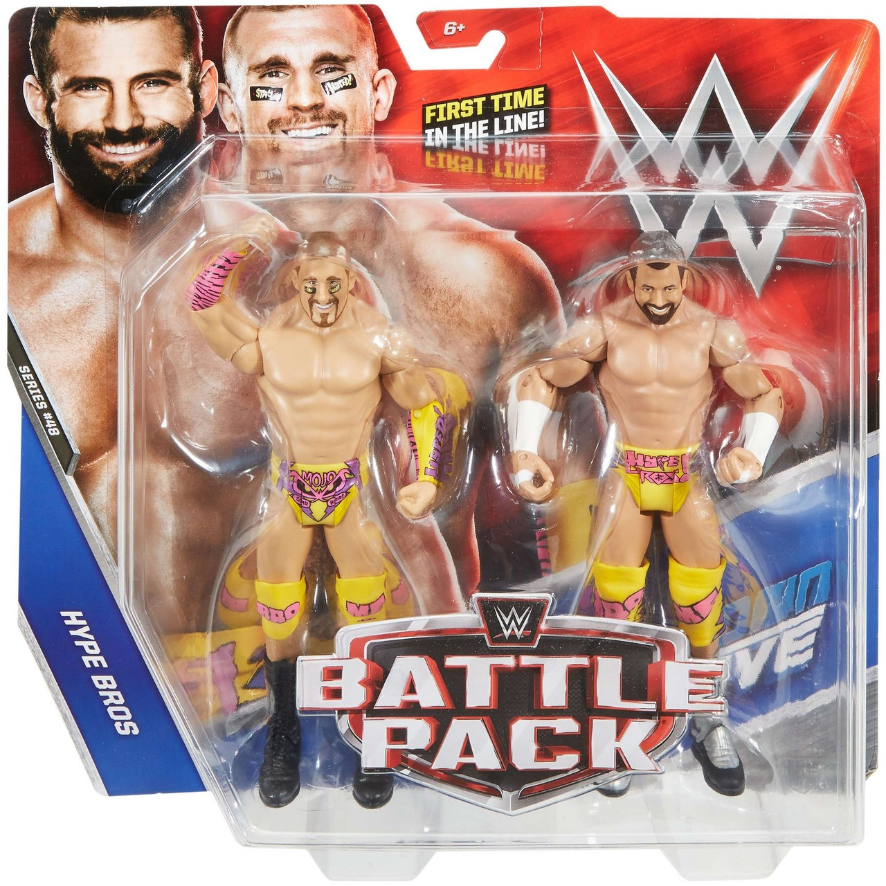 WWE Wrestling Series 48 Mojo Rawley Zack Ryder Action Figure 2-Pack ...