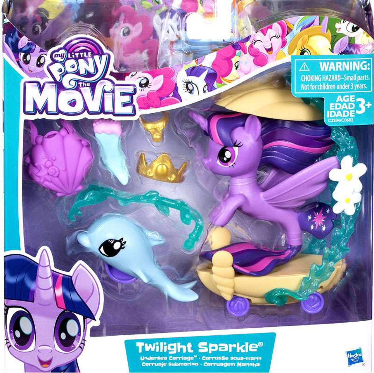 my little pony the movie twilight sparkle undersea carriage playset