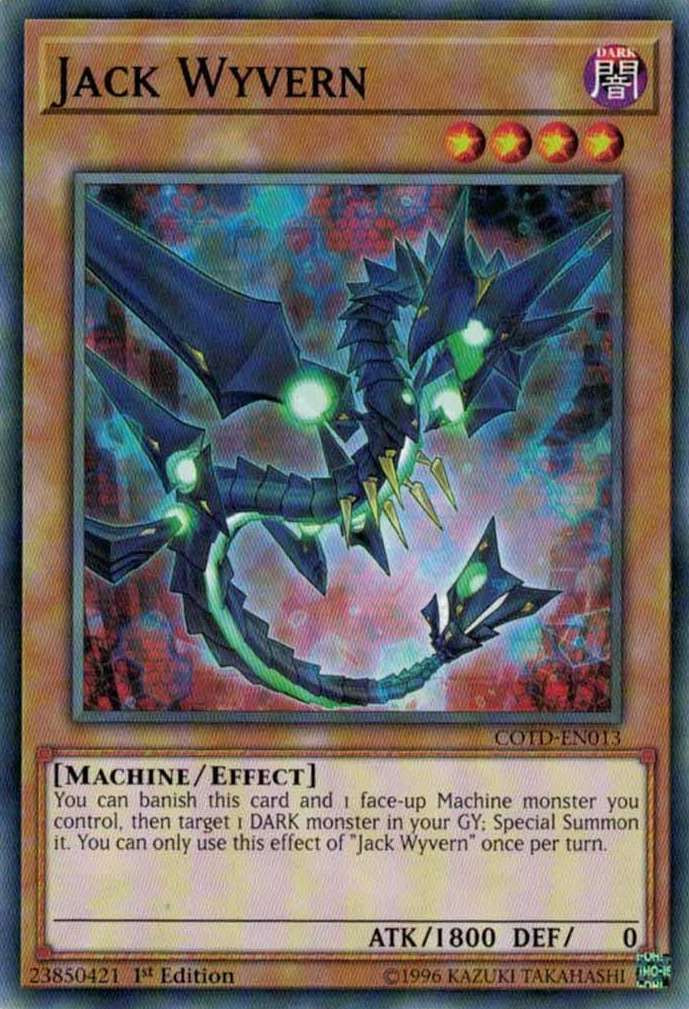 YuGiOh Code of the Duelist Single Card Common Jack Wyvern COTDEN013