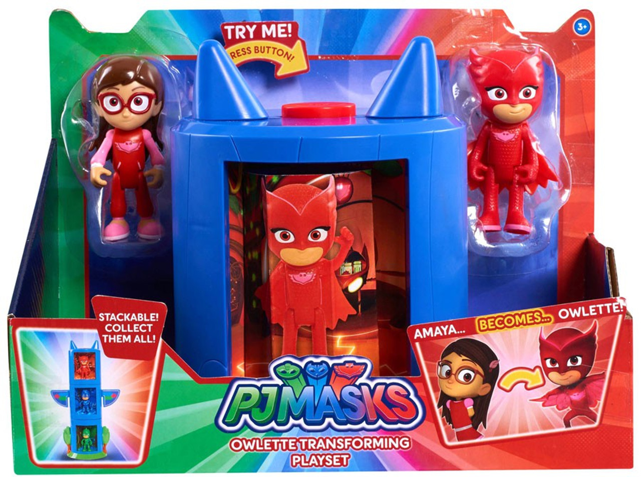 Disney Junior PJ Masks Owlette Transforming Playset Just Play ToyWiz