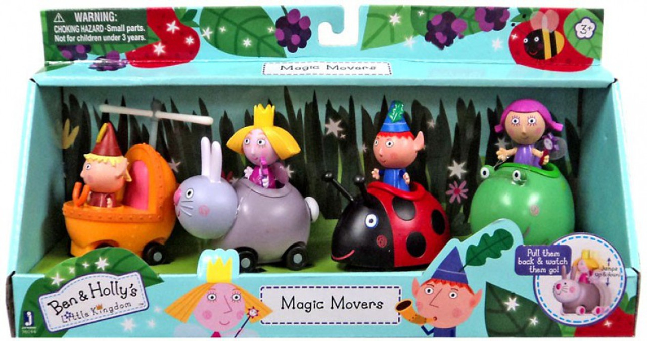 ben hollys little kingdom magic movers exclusive figure 4 pack