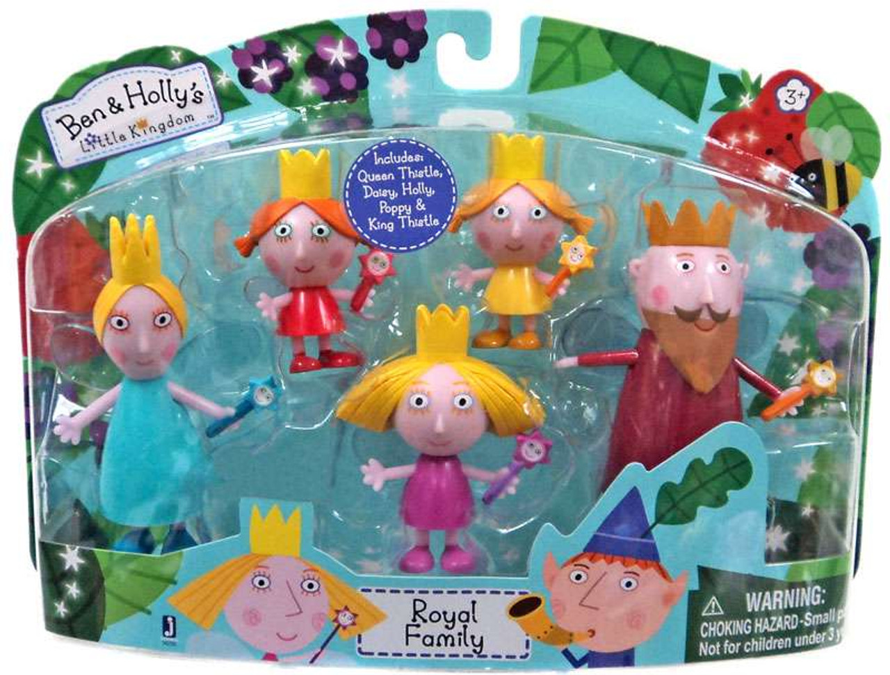 ben hollys little kingdom royal family exclusive mini figure 5 pack