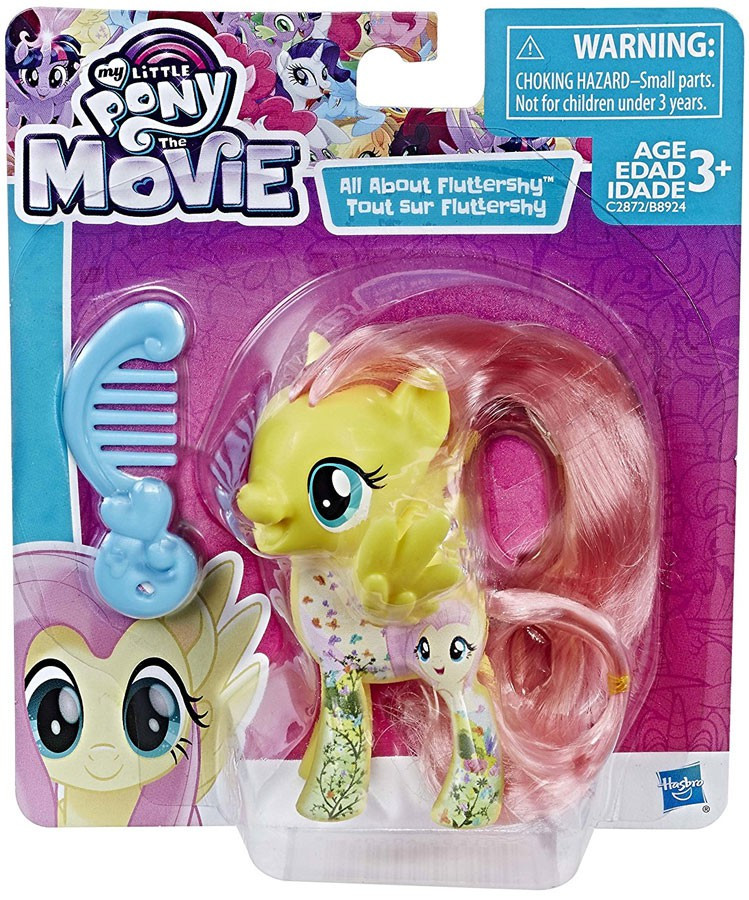 My Little Pony The Movie All About Fluttershy Mini FIgure Hasbro Toys ...
