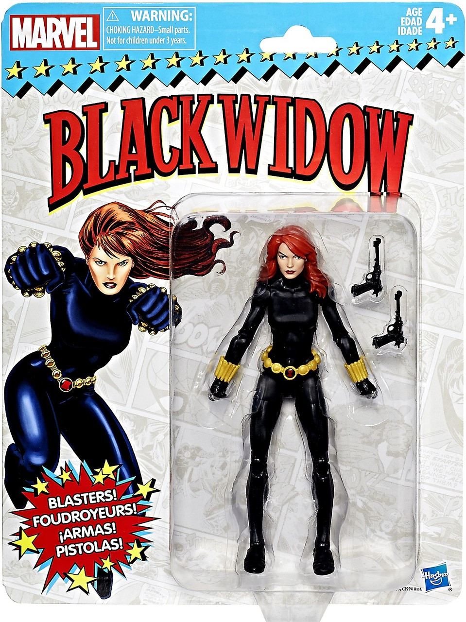 Marvel Marvel Legends Vintage Retro Series 1 Black Widow