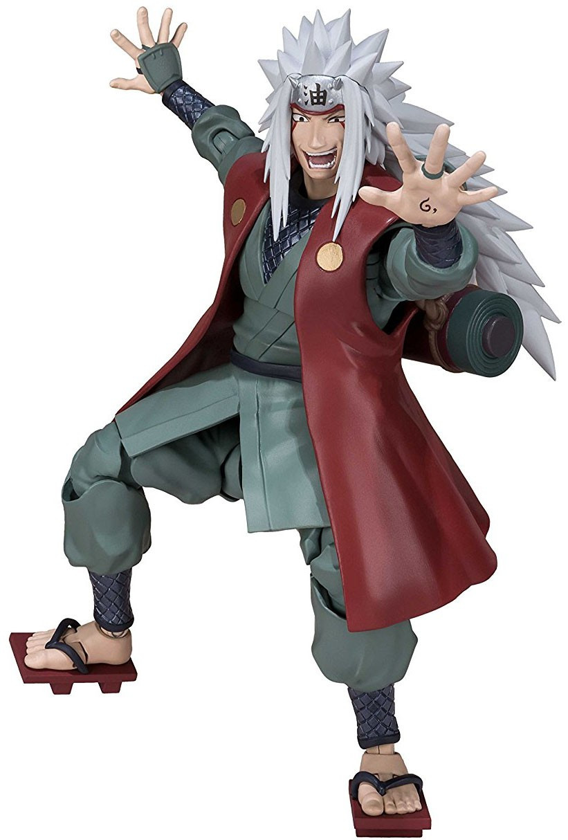 Naruto S.H. Figuarts Jiraiya 6.7 Action Figure Bandai Japan ToyWiz