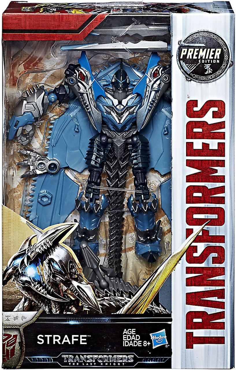 Transformers The Last Knight Premier Deluxe Strafe Action ...