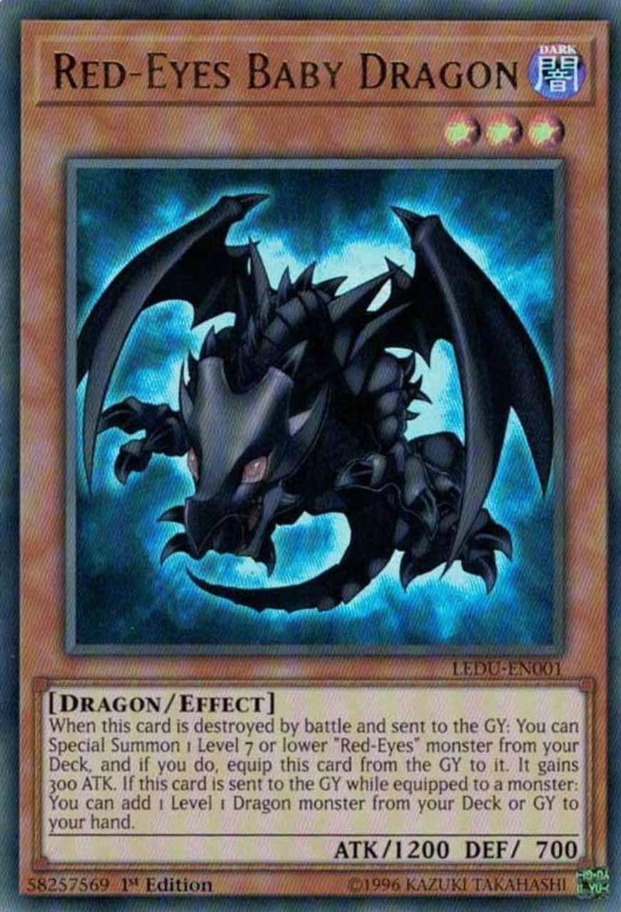 yugioh legendary duelists single card ultra rare red eyes baby
