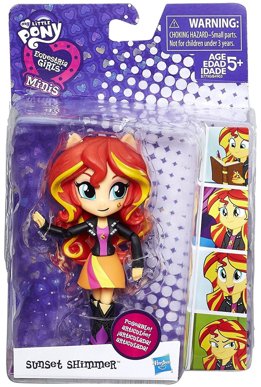 My Little Pony Equestria Girls Minis Sunset Shimmer 4.5 Figure Hasbro ...