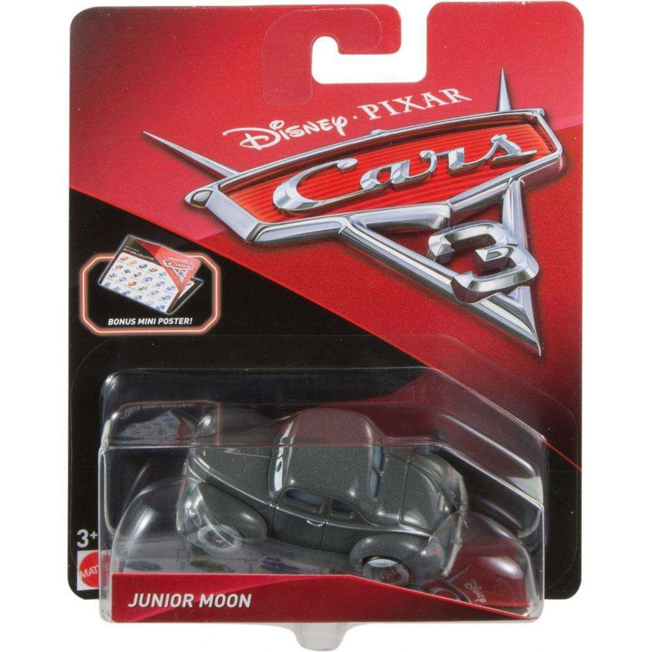 disney pixar cars cars 3 junior moon 155 diecast car mini poster