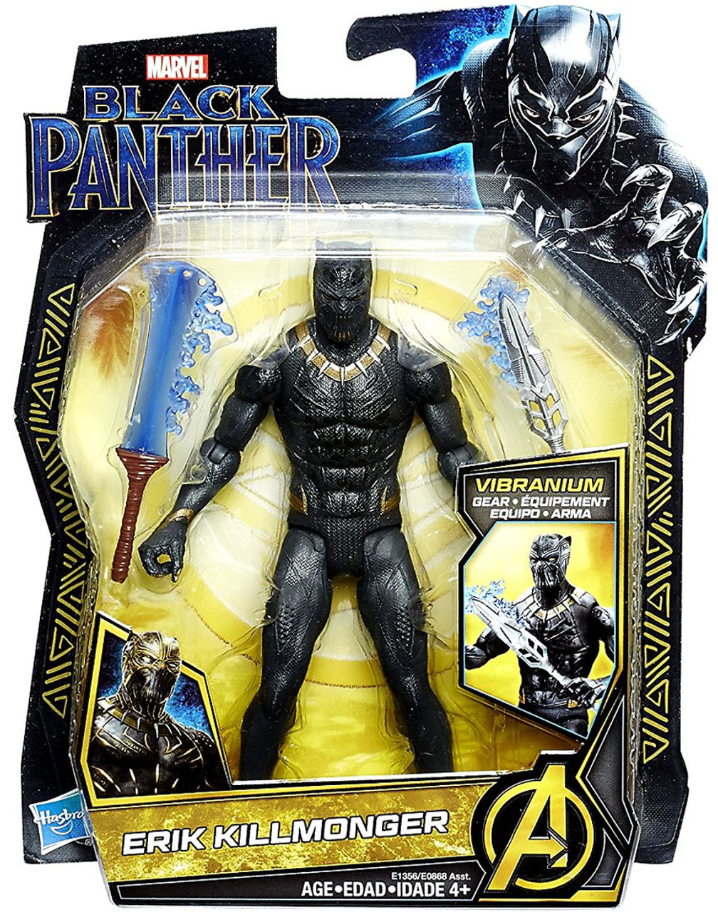 Marvel Black Panther Erik Killmonger 6 Action Figure ...