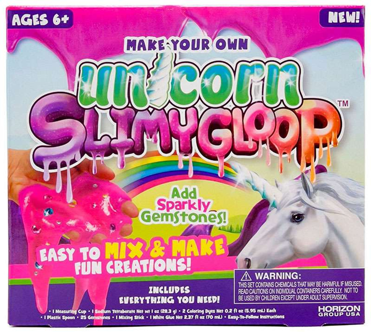Slimygloop Unicorn Slime Kit Small Horizon Group Slimygloop Unicorn Slime Kit Small Horizon Group