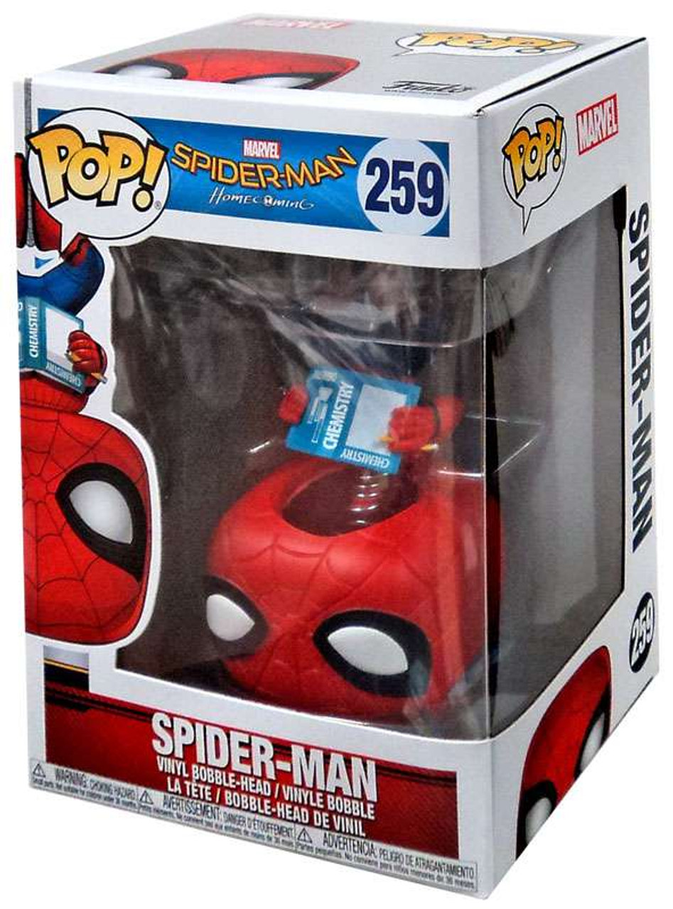 Funko Marvel Spider-Man Homecoming Spider-Man Vinyl Bobble ...