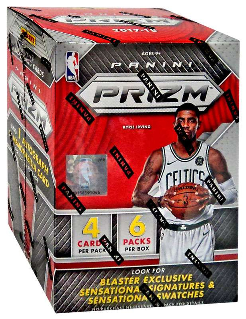 NBA Basketball 201718 NBA Prizm Trading Card Blaster Box 6 Packs Panini ToyWiz