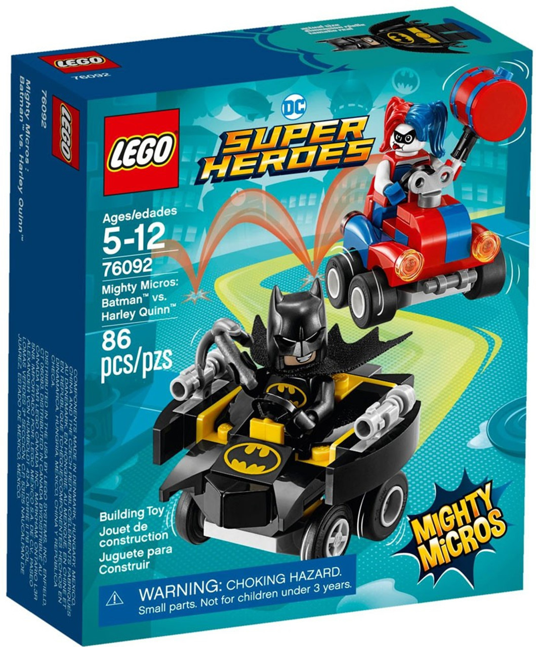 LEGO DC Super Heroes Mighty Micros Batman vs Harley Quinn LEGO DC Super Heroes Mighty Micros Batman vs Harley Quinn