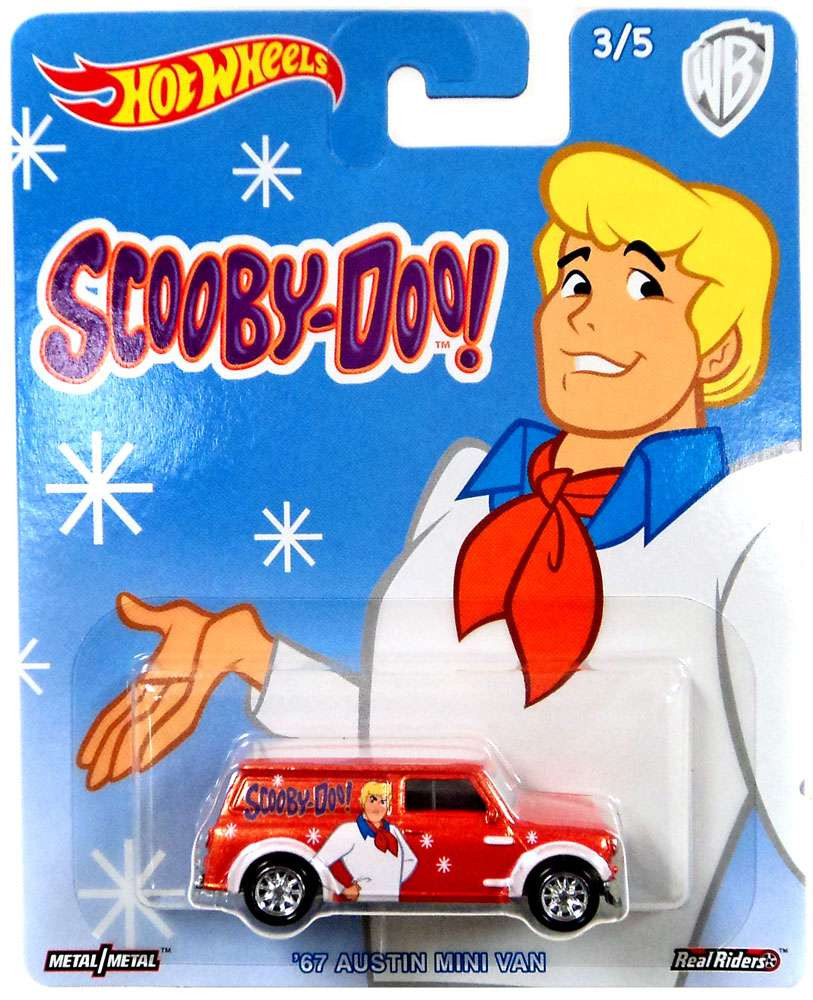 Hot Wheels Scooby Doo 67 Austin Mini Van 164 DieCast Car Mattel Toys ToyWiz
