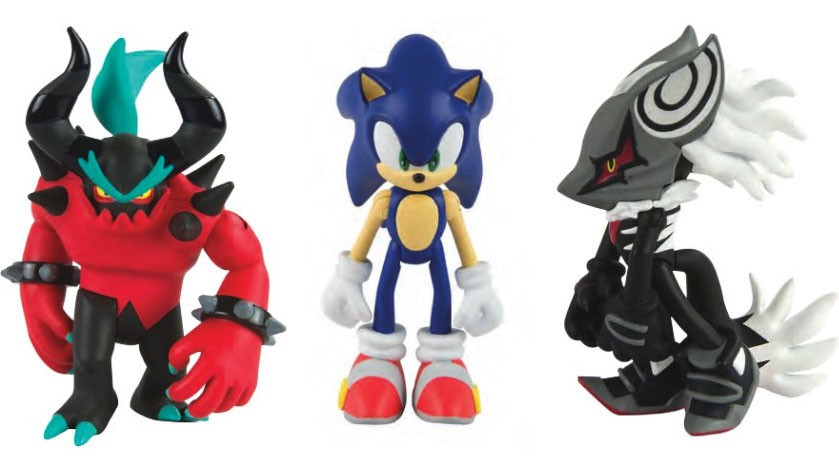 Sonic The Hedgehog Infinite, Zavok Sonic 3 Action Figure 3Pack TOMY