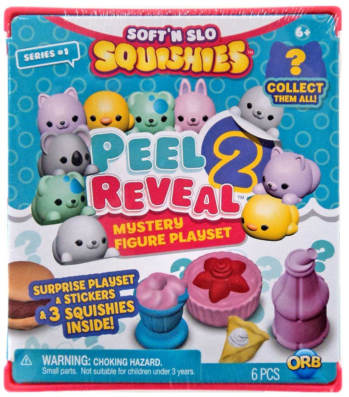 softn slow squishies series 1 peel 2 reveal mystery pack orb toywiz