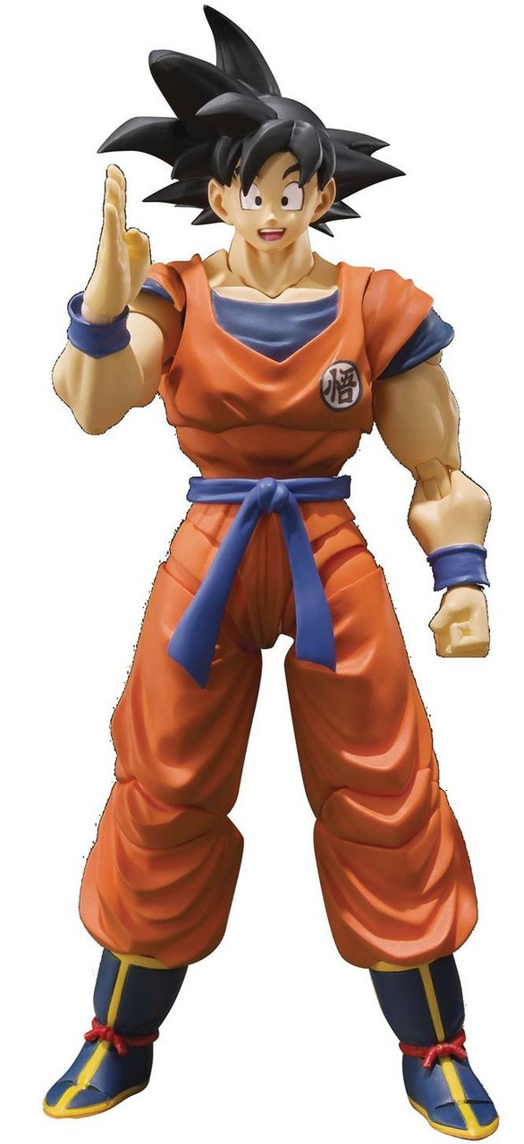 Dragon Ball Z S.H. Figuarts Son Goku 5.5 Action Figure A Saiyan Raised ...