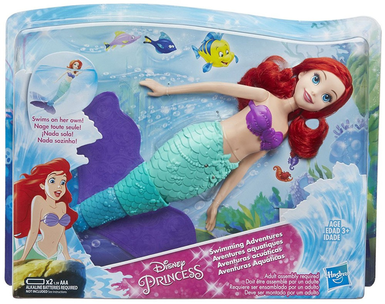Disney Princess The Little Mermaid Swimming Adventures