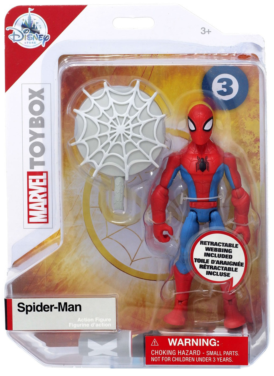 Disney Marvel Toybox SpiderMan Exclusive 5 Action Figure ToyWiz