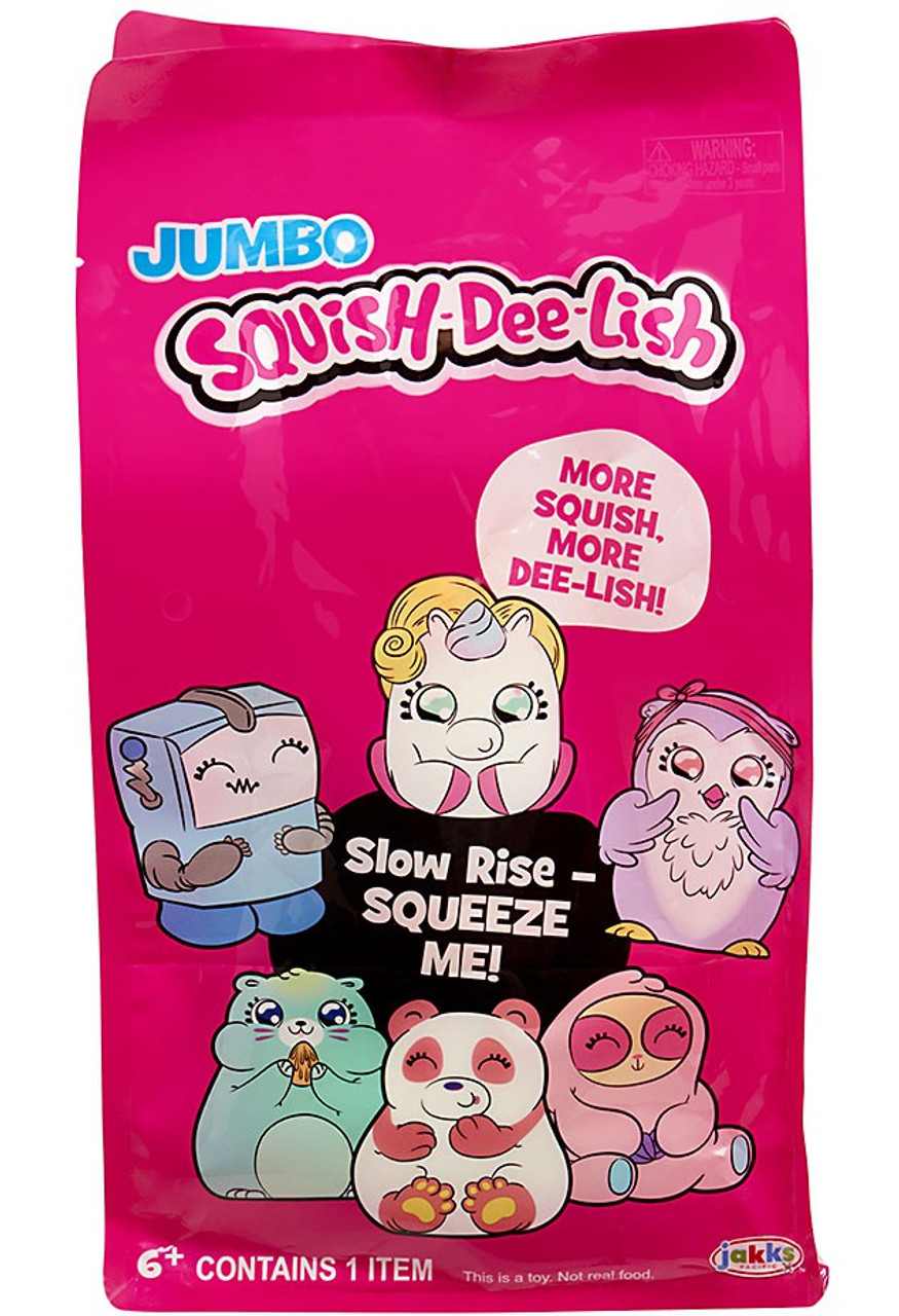 Squish-Dee-Lish Jumbo Series 1 Mystery Pack Jakks Pacific - ToyWiz