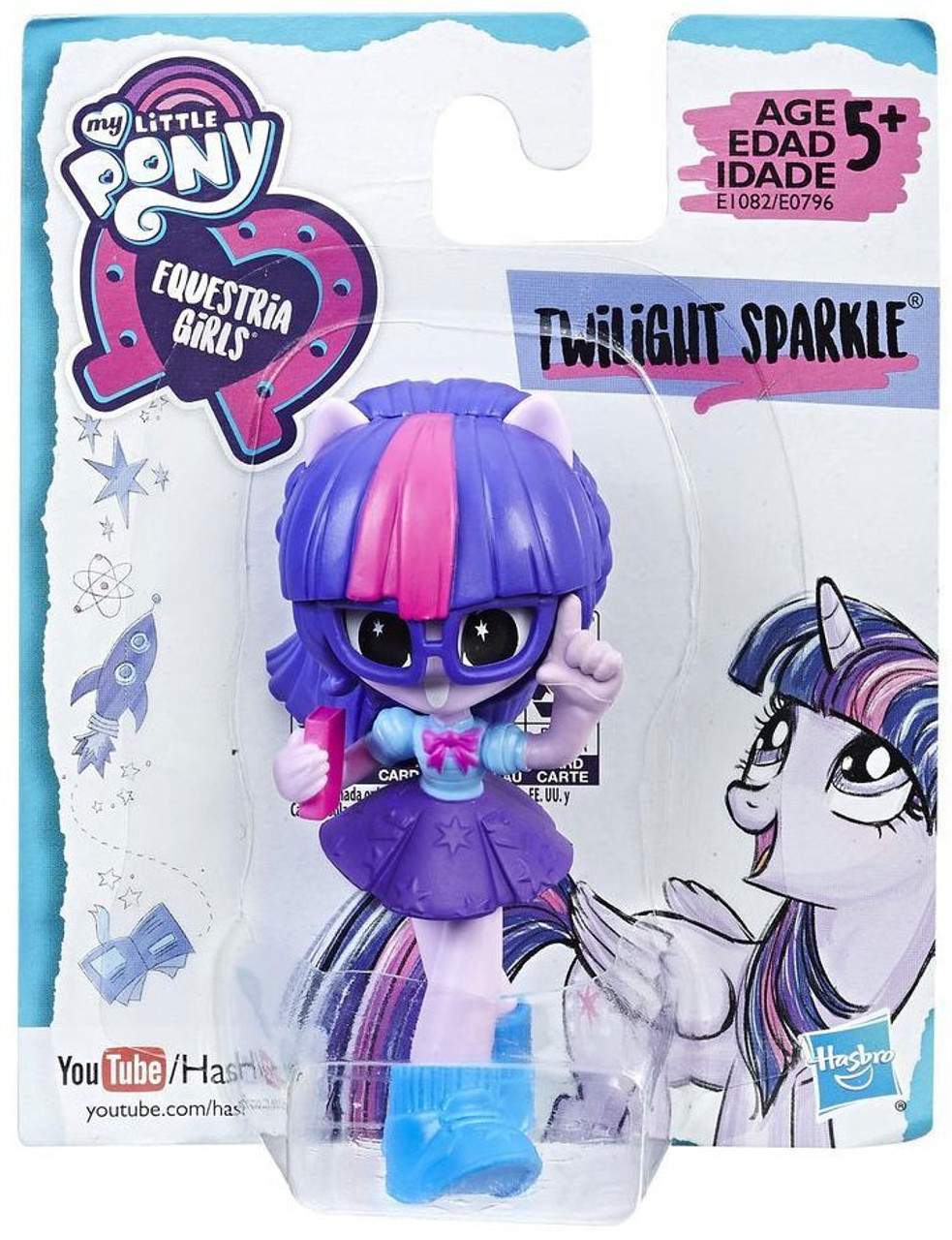 my little pony equestria girls minis twilight sparkle 3 mini figure