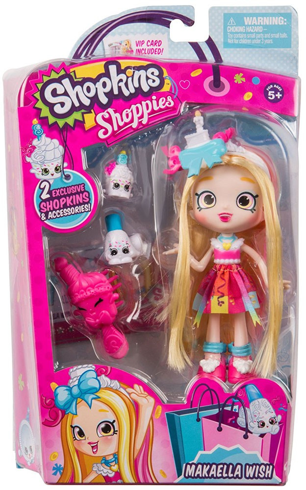 Shopkins Shoppies Season 4 Makaella Wish Doll Figure Moose Toys ToyWiz
