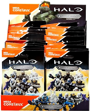 Mega Bloks Halo Mega Construx Stormbound Mystery Box 32 Packs - ToyWiz