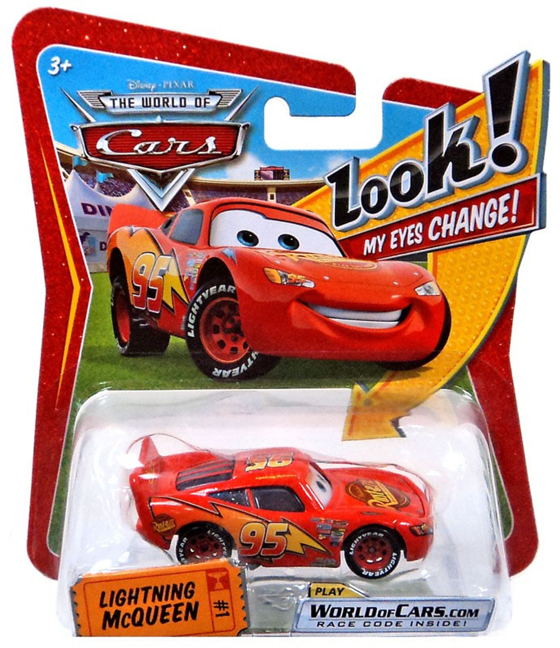 disney pixar cars the world of cars lenticular eyes series 1