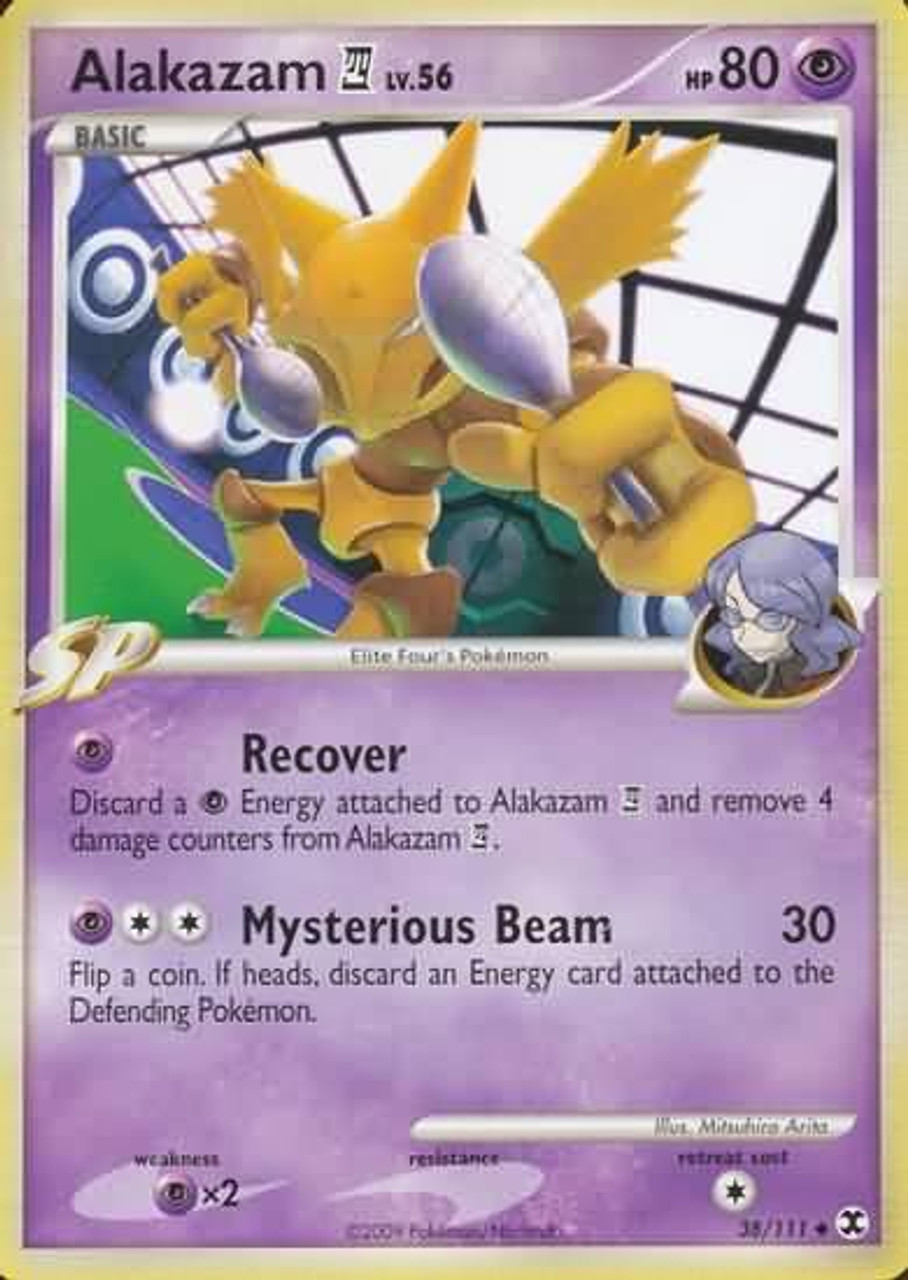 pokemon platinum rising rivals single card uncommon alakazam 4 38