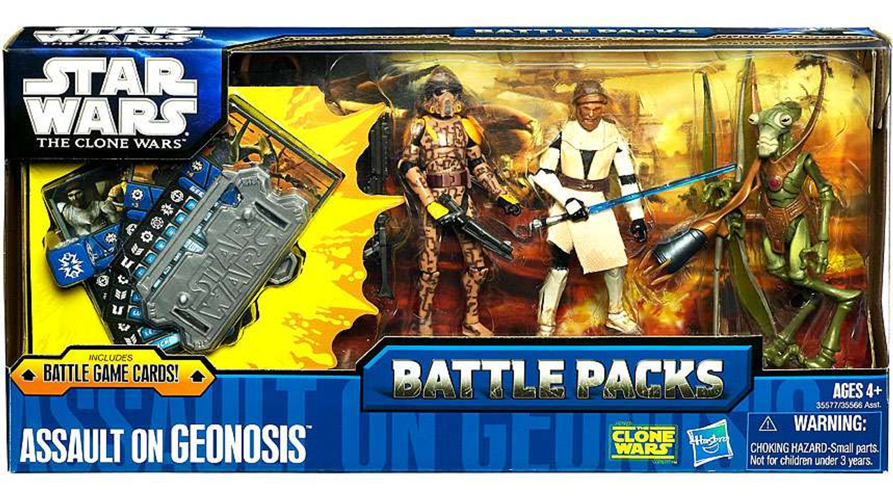 star wars the clone wars battle packs