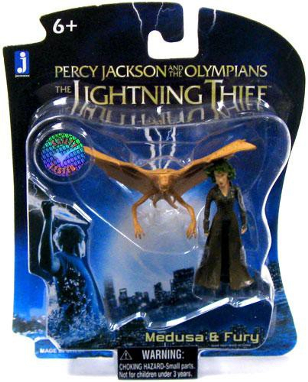 Percy Jackson The Lightning Thief Medusa Fury Micro Figure 2Pack
