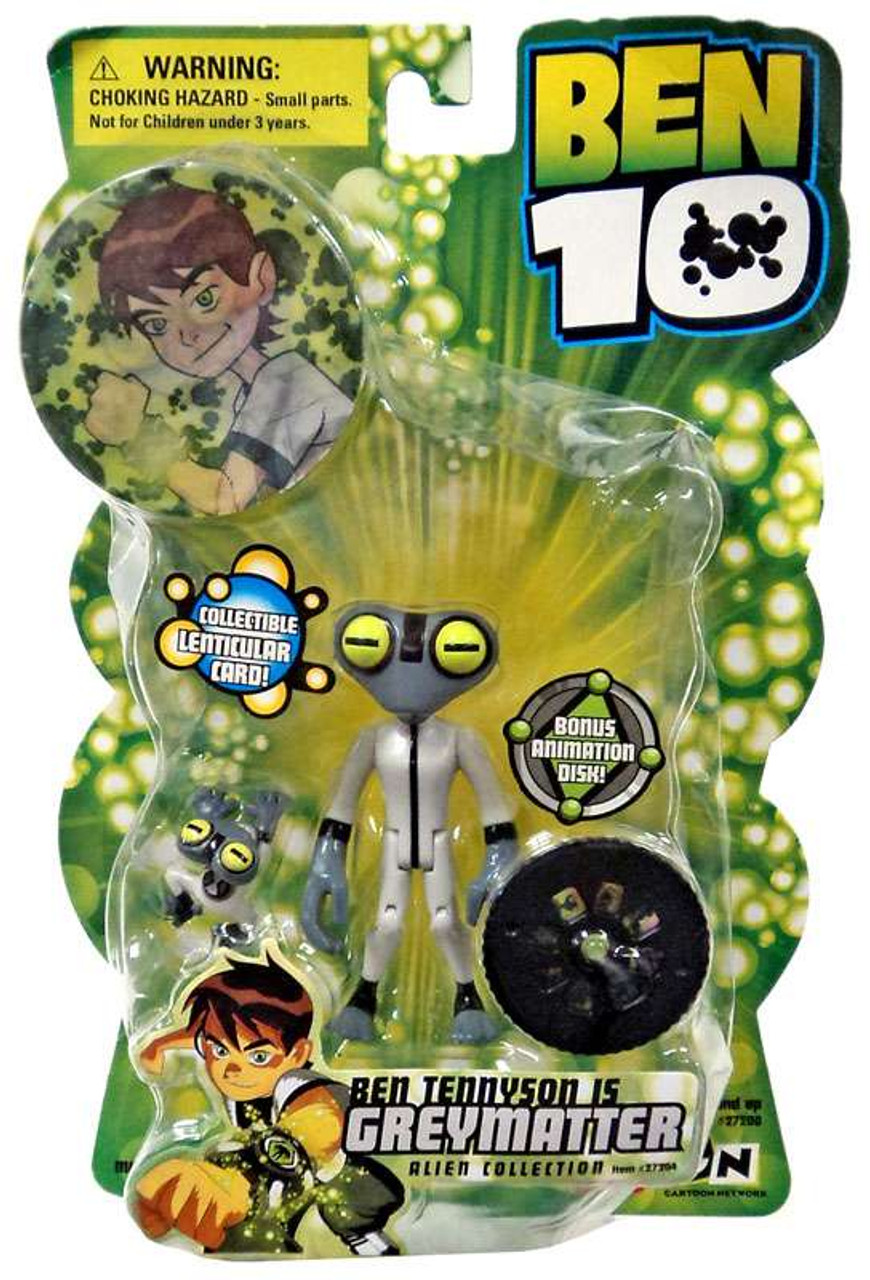 Ben 10 Alien Collection Series 1 GreyMatter 4 Action Figure Bandai ToyWiz