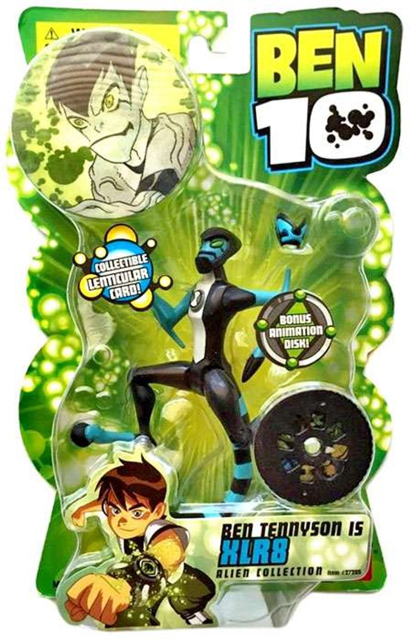 Ben 10 Alien Collection Series 1 XLR8 4 Action Figure Bandai America ...