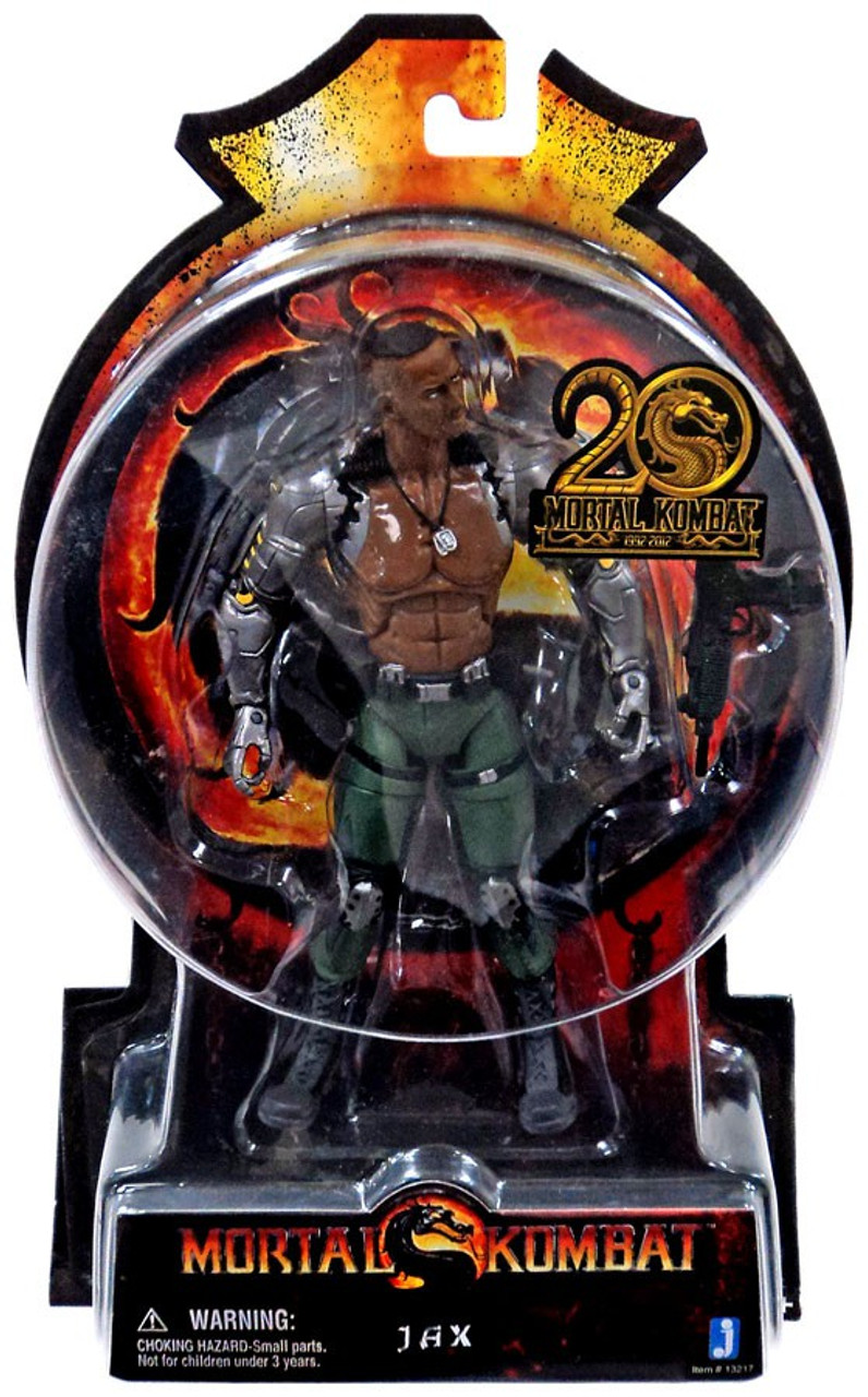 Mortal Kombat 20th Anniversary Jax 6 Action Figure ...