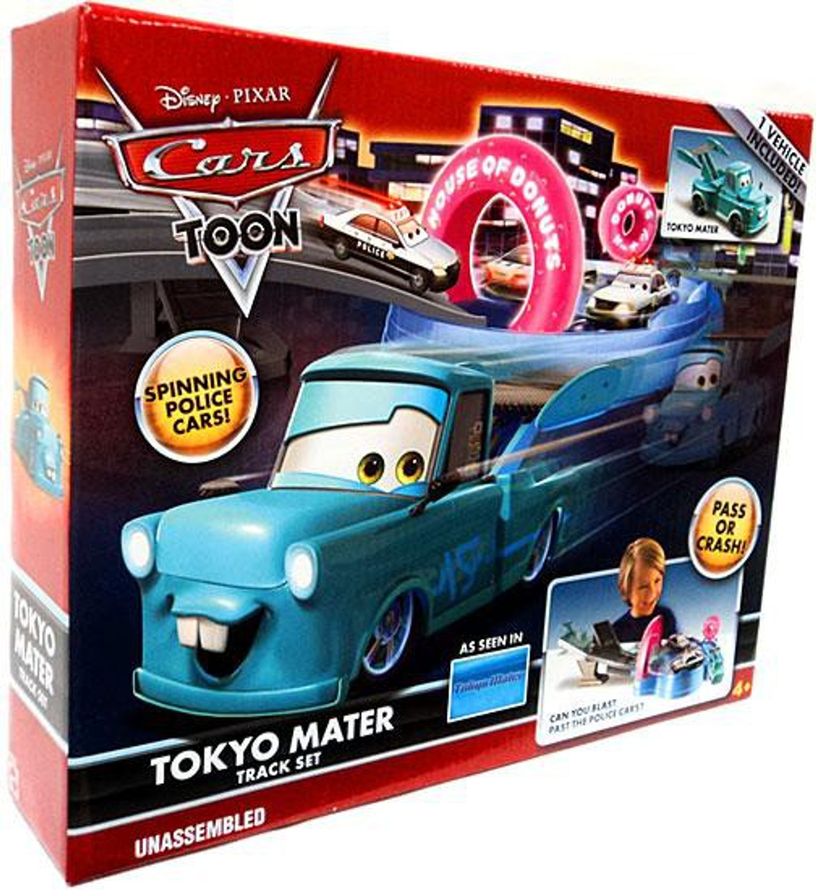 Disney Cars Cars Toon Playsets Tokyo Mater Diecast Car
