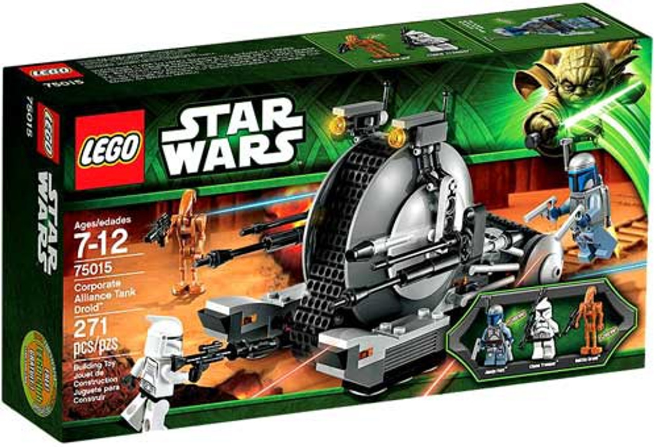 LEGO Star Wars The Clone Wars Corporate Alliance Tank Droid Set #75015