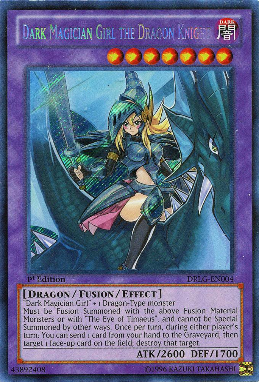 Yugioh Dragons Of Legend Single Card Secret Rare Dark Magician Girl The