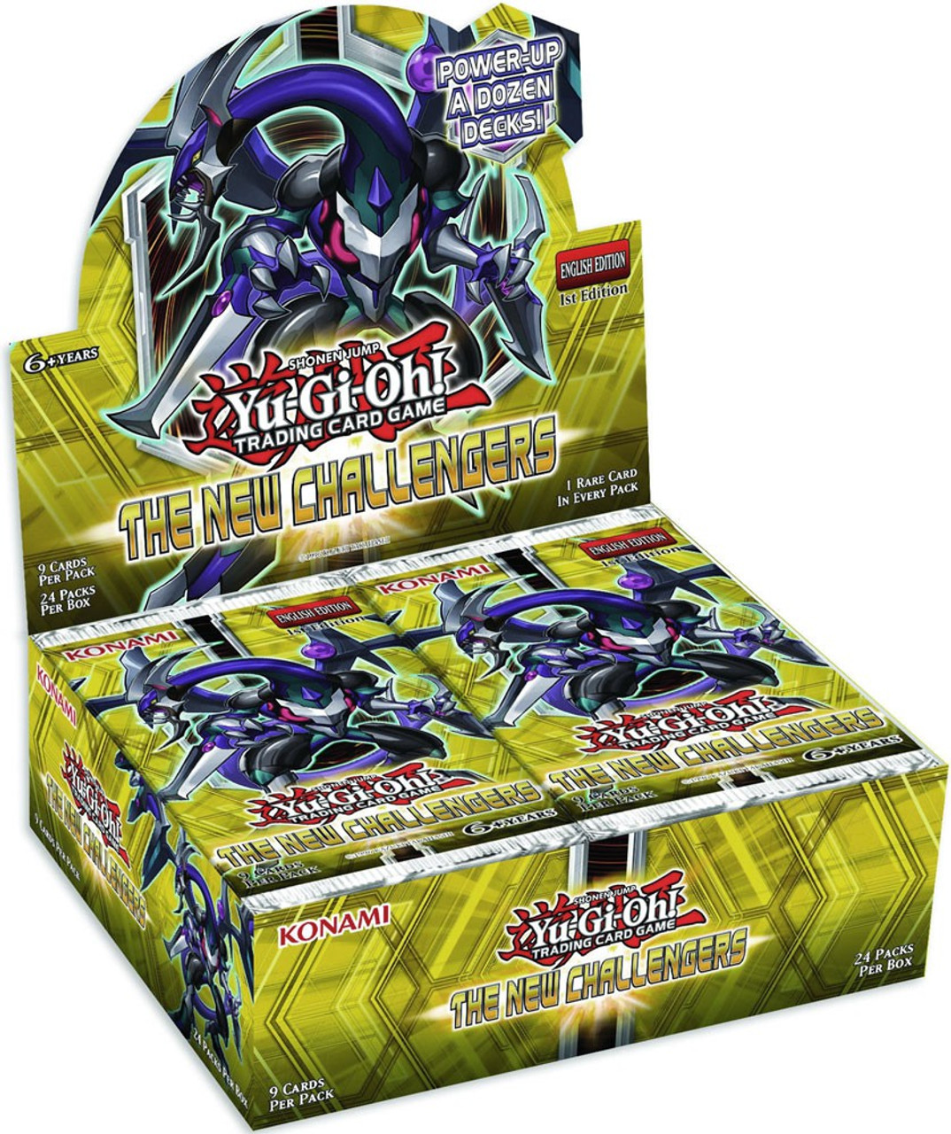 YuGiOh The New Challengers New Challengers Booster Box 24 Packs Konami