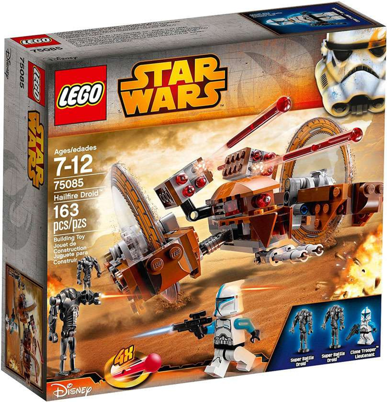 LEGO Star Wars Attack of the Clones Hailfire Droid Exclusive Set #75085