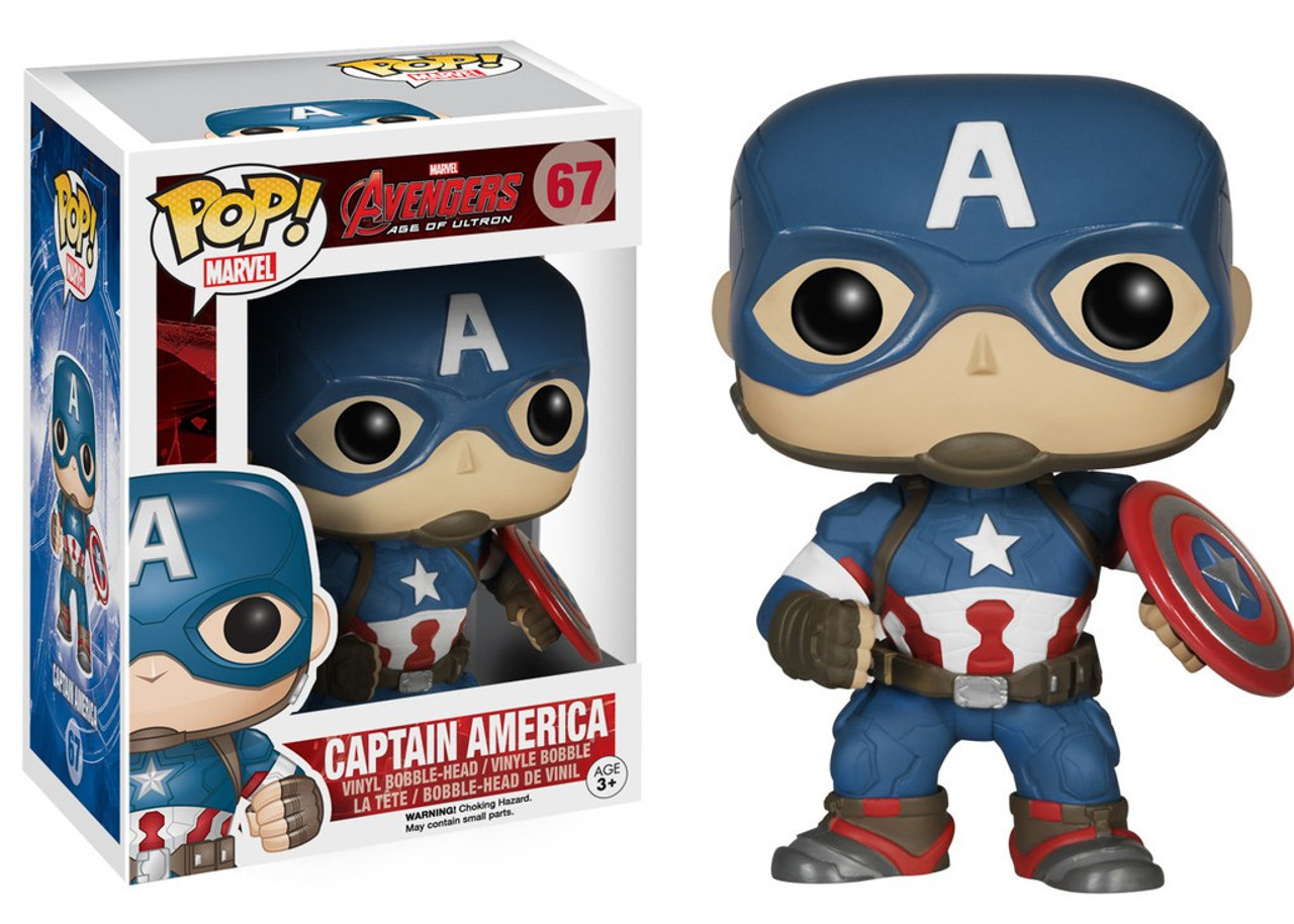 Funko Marvel Avengers Age Of Ultron Funko POP Marvel Captain America ...