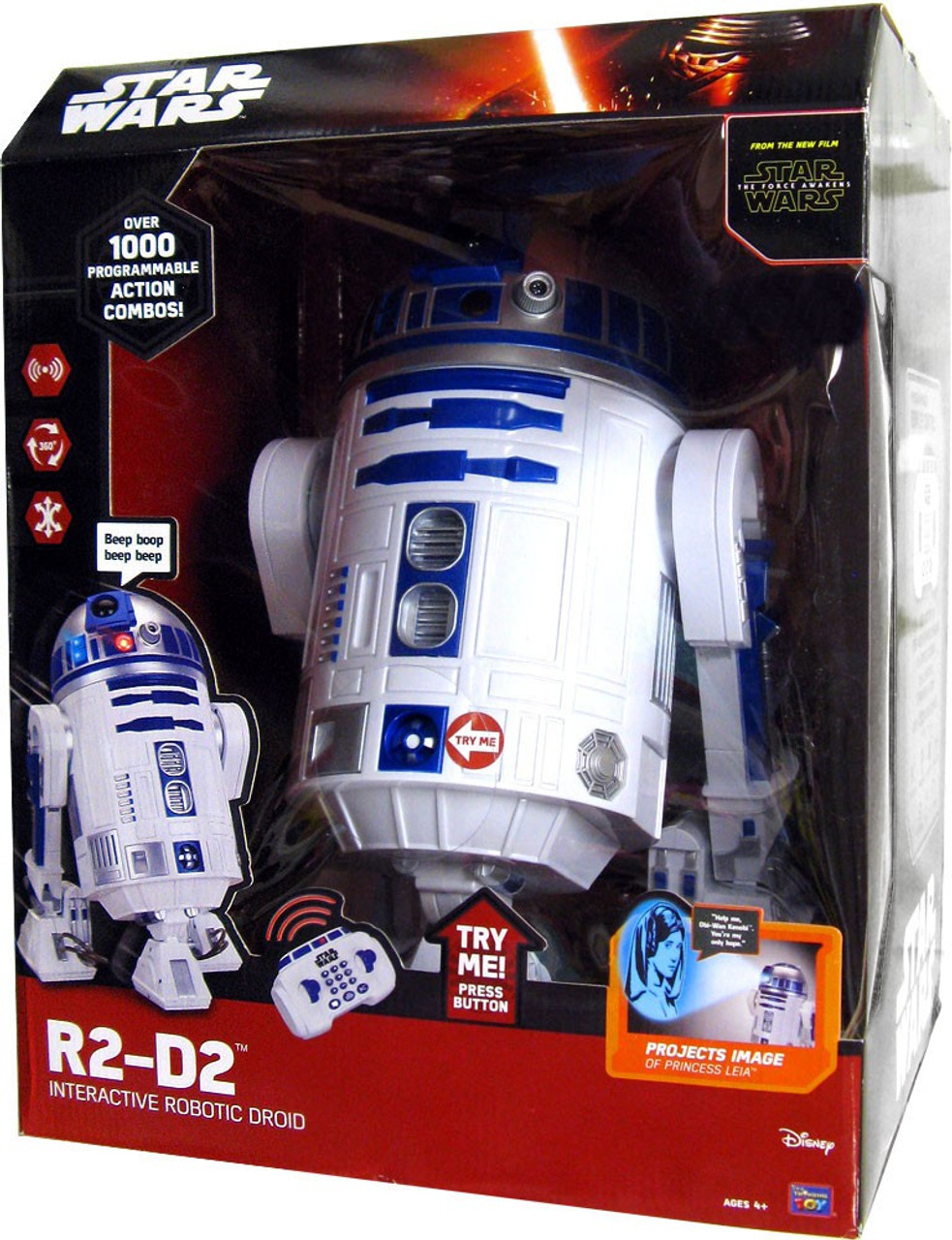 Star Wars The Force Awakens Epic Battles R2-D2 12-Inch Interactive Robotic Droid