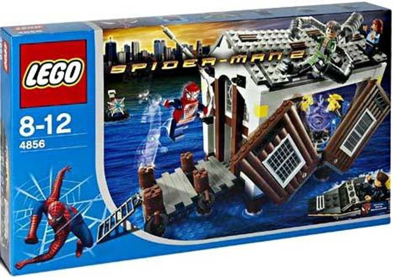 lego spider man 2 doc ocks hideout set 4856 toywiz