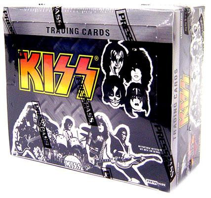 KISS KISS Ikons Trading Card Box Press Pass ToyWiz