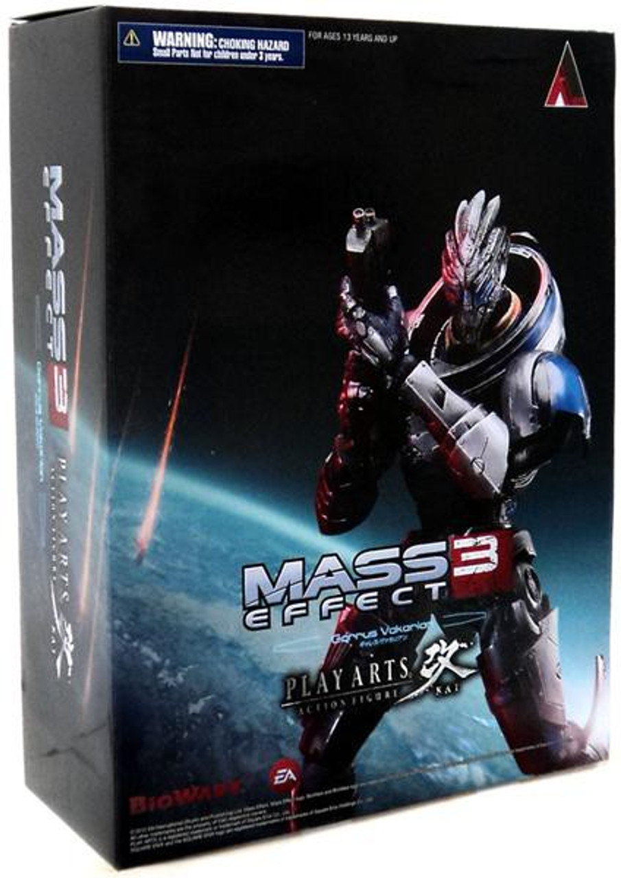Mass Effect 3 Play Arts Kai Garrus Vakarian Action Figure