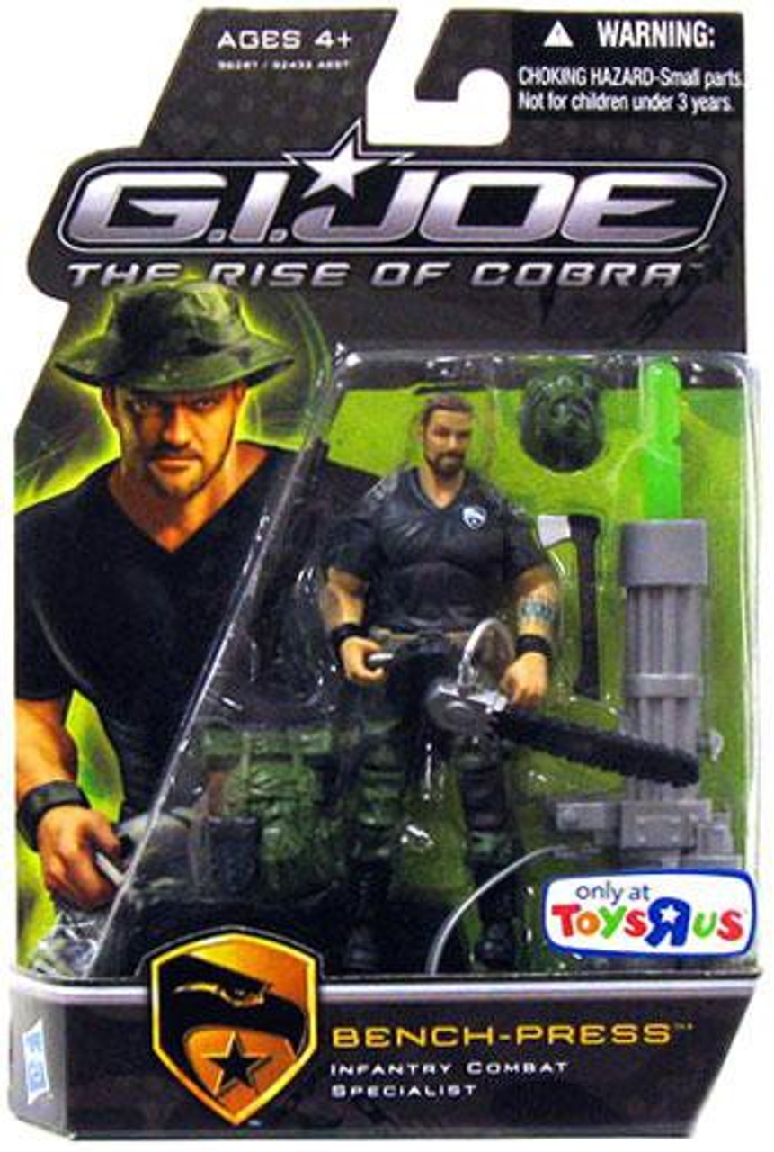 GI Joe The Rise of Cobra Bench-Press Exclusive Action Figure
